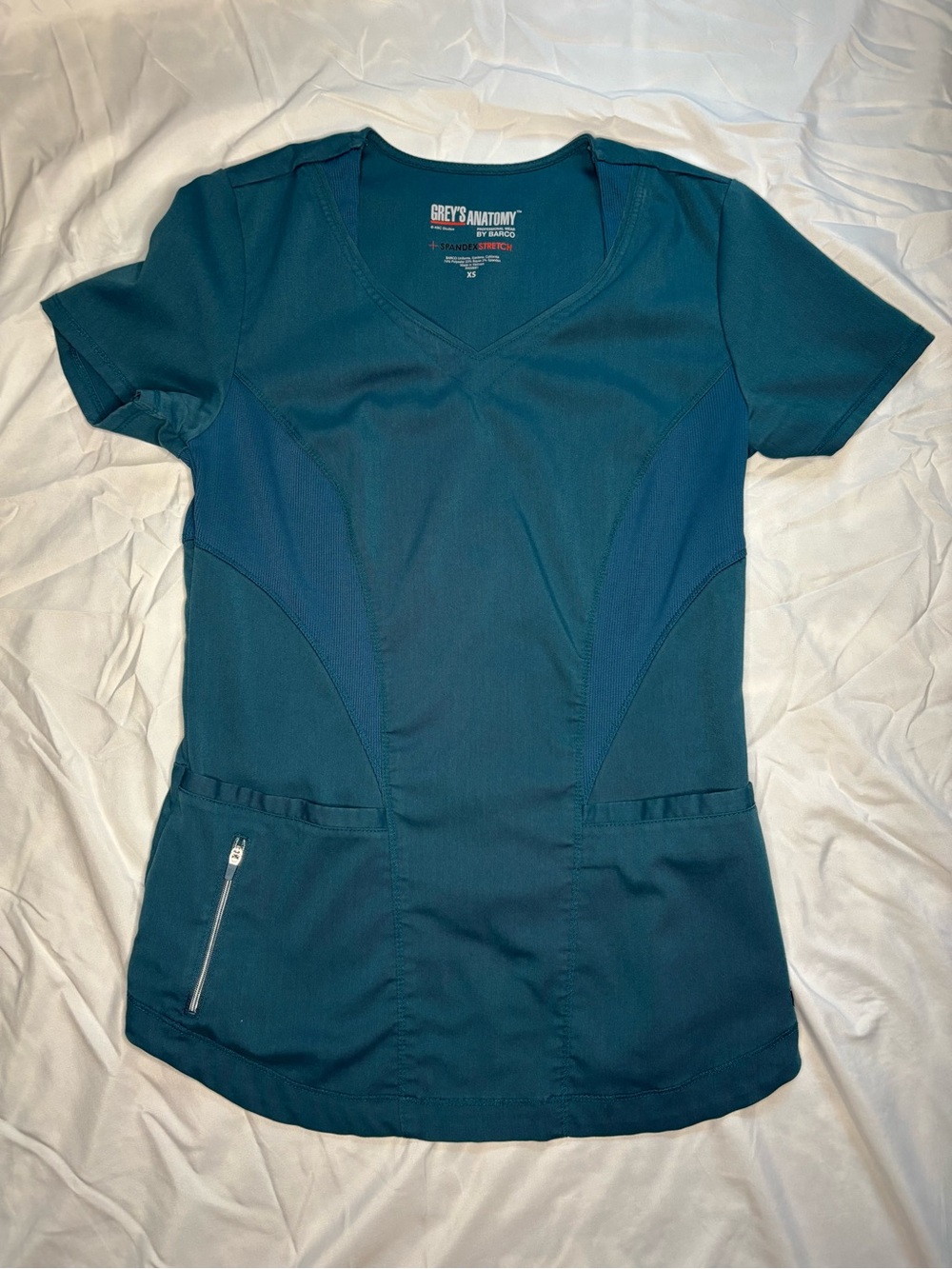 Grey’s Anatomy Spandex Stretch Scrub Set – Caribbean Blue